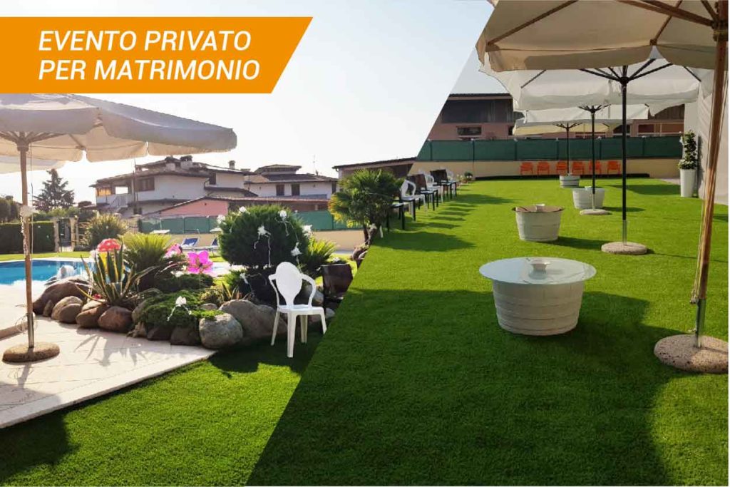 Noleggio erba sintetica per eventi