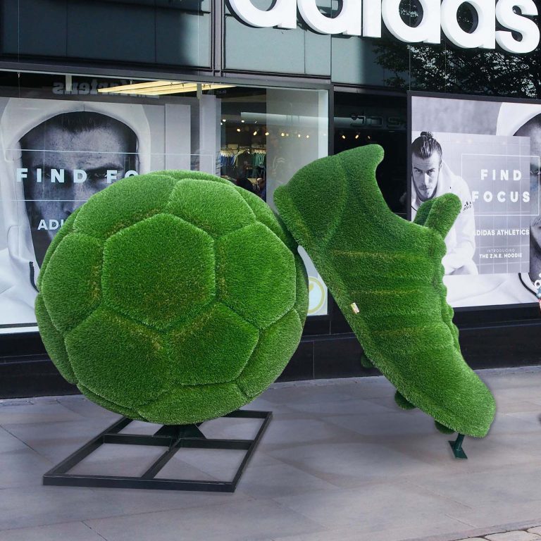 Rendering di installazione erba sintetica noleggio